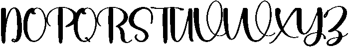 Valentine Regular otf (400) Font UPPERCASE