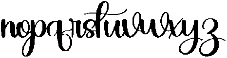 Valentine Regular otf (400) Font LOWERCASE