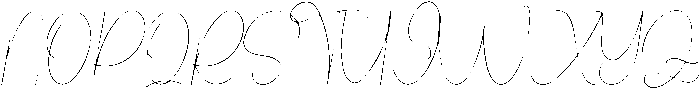 Valentine Regular otf (400) Font UPPERCASE
