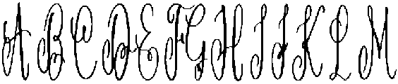 Valentine Regular otf (400) Font UPPERCASE