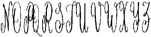 Valentine Regular otf (400) Font UPPERCASE
