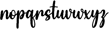 Valentine Regular otf (400) Font LOWERCASE