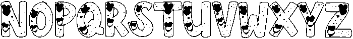 Valentine Regular otf (400) Font UPPERCASE