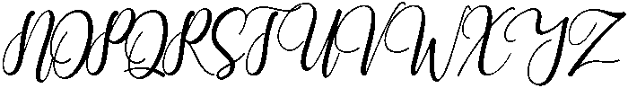 Valentine Regular otf (400) Font UPPERCASE