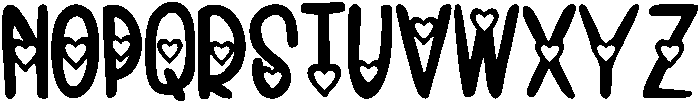 Valentine Regular ttf (400) Font LOWERCASE