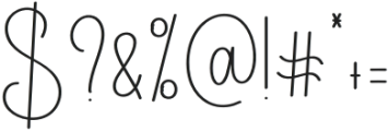 Valentine Signature Regular otf (400) Font OTHER CHARS