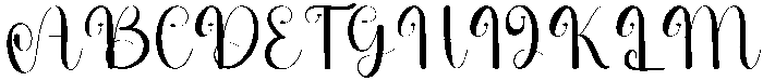 Valentine Vacation Regular otf (400) Font UPPERCASE