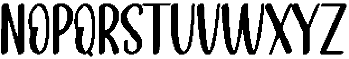 Valentine Vacation Regular otf (400) Font UPPERCASE