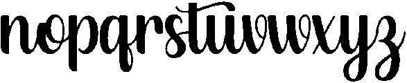 Valentine otf (400) Font LOWERCASE
