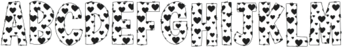Valentinespecialday5 Regular otf (400) Font UPPERCASE