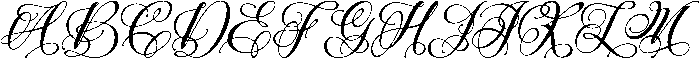Valentique otf (400) Font UPPERCASE
