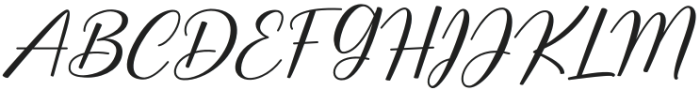 Valentya Regular otf (400) Font UPPERCASE