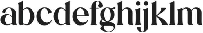 Valenzka Regular otf (400) Font LOWERCASE