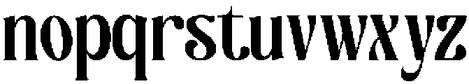 Valeris otf (400) Font LOWERCASE