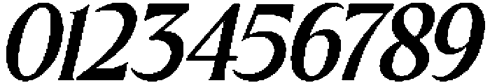 Valerise Italic otf (400) Font OTHER CHARS