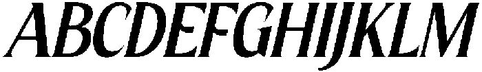 Valerise Italic otf (400) Font UPPERCASE