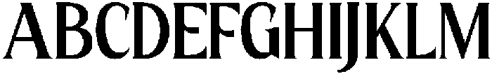 Valerise Regular otf (400) Font UPPERCASE