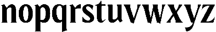 Valerise Regular otf (400) Font LOWERCASE