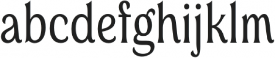 Valeson Cond Light otf (300) Font LOWERCASE