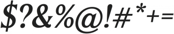 Valeson Ext Demi Italic otf (400) Font OTHER CHARS
