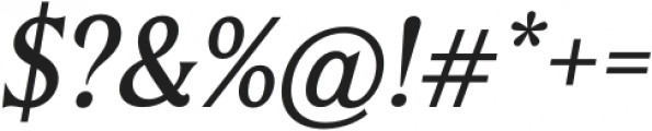 Valeson Ext Medium Italic otf (500) Font OTHER CHARS