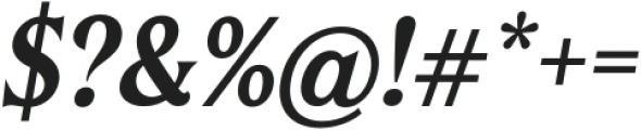 Valeson Norm ExBold Italic otf (700) Font OTHER CHARS