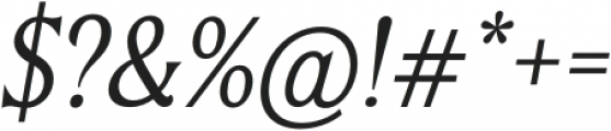 Valeson Norm Light Italic otf (300) Font OTHER CHARS