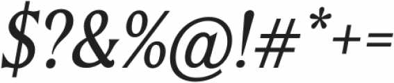 Valeson Norm Regular Italic otf (400) Font OTHER CHARS