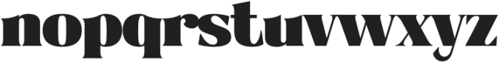 Valiny Black otf (900) Font LOWERCASE