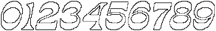 Valker Pixel Outline otf (400) Font OTHER CHARS
