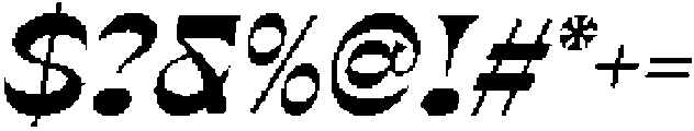 ValkerPixel-Regular otf (400) Font OTHER CHARS