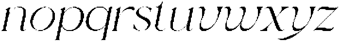Valore Pro Extra Light Italic otf (200) Font LOWERCASE
