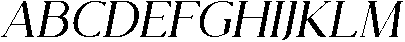 Valore Pro Italic otf (400) Font UPPERCASE