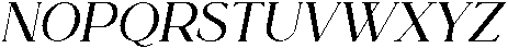 Valore Pro Italic otf (400) Font UPPERCASE