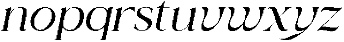 Valore Pro Italic otf (400) Font LOWERCASE