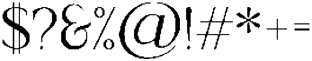 Valore Pro Regular otf (400) Font OTHER CHARS