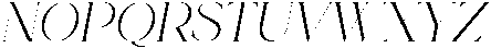 Valore Pro Thin Italic otf (100) Font UPPERCASE