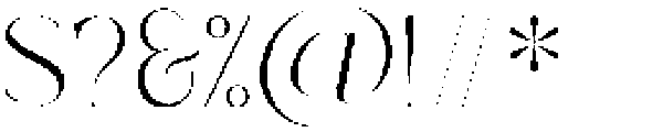 Valore Pro Thin otf (100) Font OTHER CHARS