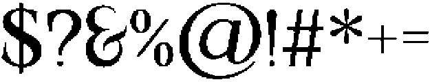 Valore Text Pro Light otf (300) Font OTHER CHARS