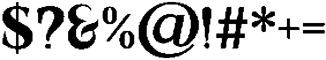 Valore Text Pro Semi Bold otf (600) Font OTHER CHARS