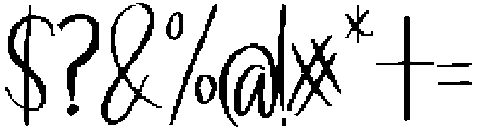 Valoria Regular otf (400) Font OTHER CHARS