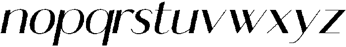 Valoria Sans Regular Italic otf (400) Font LOWERCASE