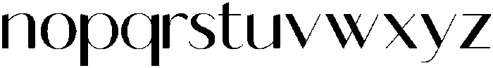 Valoria Sans Regular otf (400) Font LOWERCASE