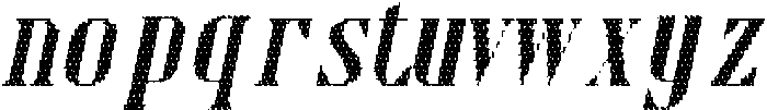 Valtine Disco Italic otf (400) Font LOWERCASE