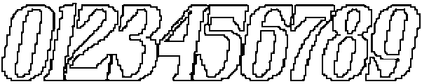 Valtine Pixel Outline otf (400) Font OTHER CHARS