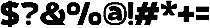Valtora Extra Bold otf (700) Font OTHER CHARS