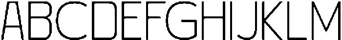 Valtora Extra Light otf (200) Font UPPERCASE