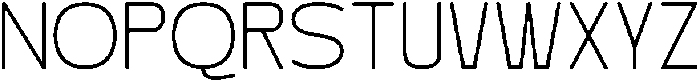 Valtora Extra Light otf (200) Font UPPERCASE