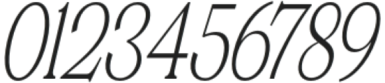 Valverde Condensed ExtraLight Italic otf (200) Font OTHER CHARS