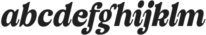 Valverde Condensed Extrabold Italic otf (700) Font LOWERCASE